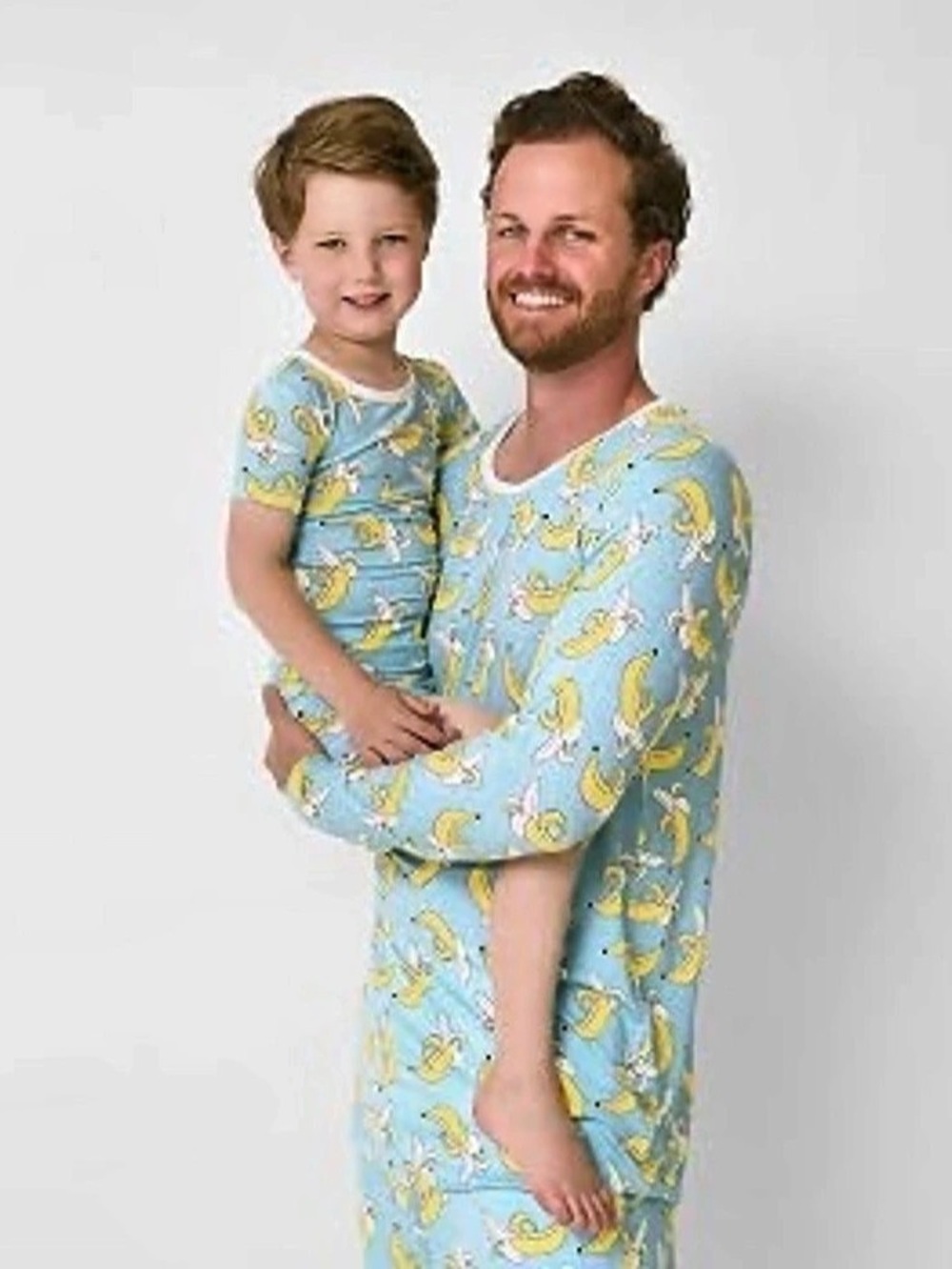 Little Sleepies - Men’s Banana Print Long Sleeve Top New